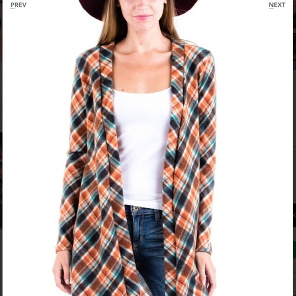 Rust Elbow Patch Jacket - Picture 4 of 5